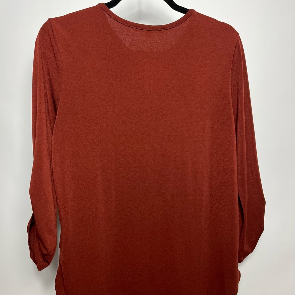 Burgundy Business Top - Picture 5 of 5